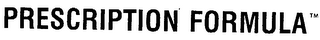 PRESCRIPTION FORMULA logo