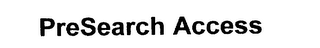 PRESEARCH ACCESS logo