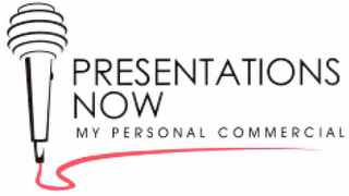 PRESENTATIONS NOW MY PERSONAL COMMERCIAL logo