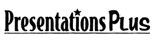 PRESENTATIONS PLUS logo