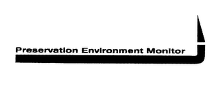 PRESERVATION ENVIRONMENT MONITOR logo
