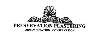 PRESERVATION PLASTERING ORNAMENTATION CONSERVATION logo