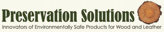 PRESERVATION SOLUTIONS INNOVATORS OF ENVIRONMENTALLY SAFE PRODUCTS FOR WOOD AND LEATHER logo