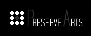 PRESERVE ARTS logo