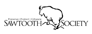 PRESERVE · PROTECT · ENHANCE SAWOOTH SOCIETY logo
