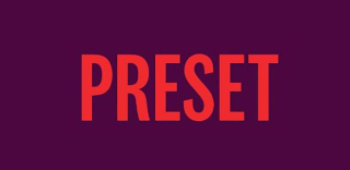 PRESET logo