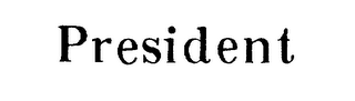 PRESIDENT logo