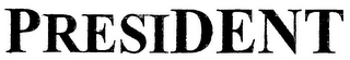 PRESIDENT logo