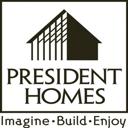 PRESIDENT HOMES IMAGINE·BUILD·ENJOY logo
