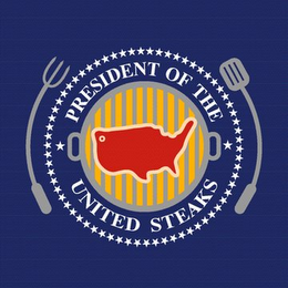 PRESIDENT OF THE UNITED STEAKS logo