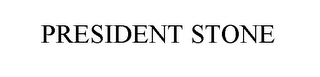 PRESIDENT STONE logo