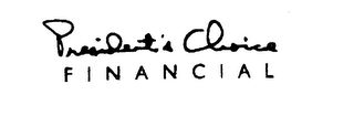 PRESIDENT'S CHOICE FINANCIAL logo