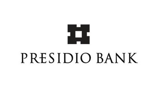 PRESIDIO BANK logo
