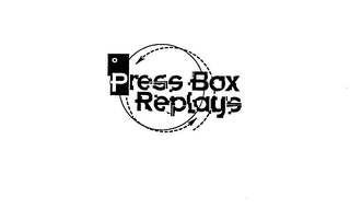 PRESS BOX REPLAYS logo