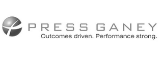 PRESS GANEY OUTCOMES DRIVEN. PERFORMANCE STRONG. logo