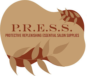 P.R.E.S.S. PROTECTIVE REPLENISHING ESSENTIAL SALON SUPPLIES logo