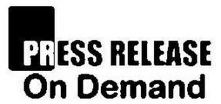 PRESS RELEASE ON DEMAND logo