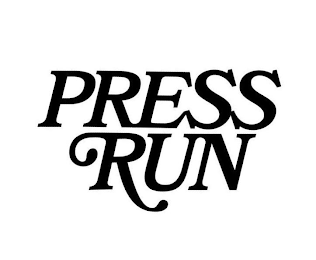 PRESS RUN logo