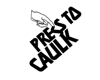 PRESS TO CAULK logo