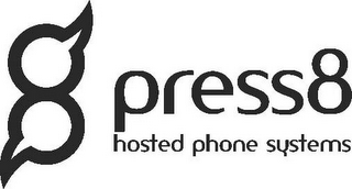 PRESS8 HOSTED PHONE SYSTEMS logo