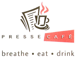 PRESSE CAFÉ BREATHE EAT DRINK logo