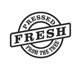 PRESSED FRESH FROM THE TREE logo