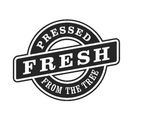 PRESSED FRESH FROM THE TREE logo