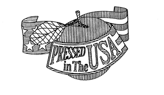 PRESSED IN THE USA logo