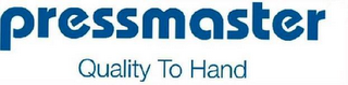 PRESSMASTER QUALITY TO HAND logo