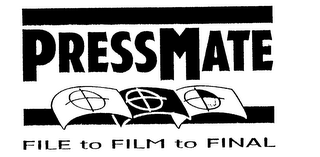 PRESSMATE FILE TO FILM TO FINAL logo