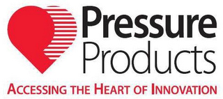PRESSURE PRODUCTS ACCESSING THE HEART OF INNOVATION logo
