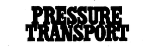 PRESSURE TRANSPORT logo