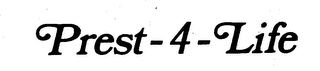 PREST-4-LIFE logo