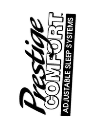 PRESTIGE COMFORT ADJUSTABLE SLEEP SYSTEM logo