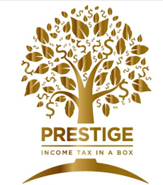 PRESTIGE INCOME TAX IN A BOX logo