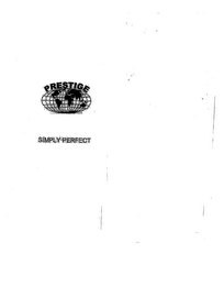 PRESTIGE SIMPLY PERFECT logo