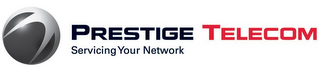 PRESTIGE TELECOM SERVICING YOUR NETWORK logo