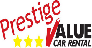 PRESTIGE VALUE CAR RENTAL logo