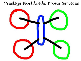 PRESTIGE WORLDWIDE DRONE SERVICES logo