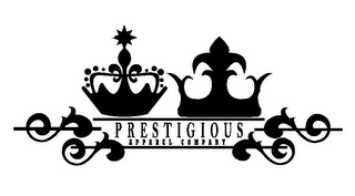 PRESTIGIOUS APPAREL COMPANY logo