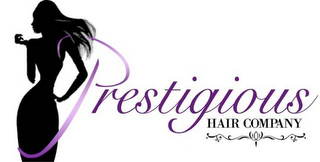 PRESTIGIOUS HAIR COMPANY logo