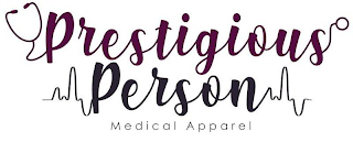 PRESTIGIOUS PERSON MEDICAL APPAREL logo