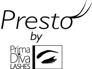 PRESTO BY PRIMA DIVA LASHES logo