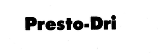 PRESTO-DRI logo
