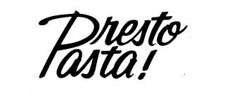 PRESTO PASTA! logo