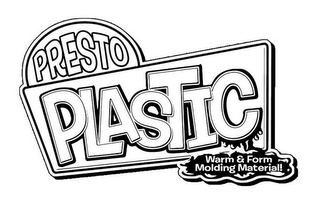 PRESTO PLASTIC WARM & FORM MOLDING MATERIAL! logo