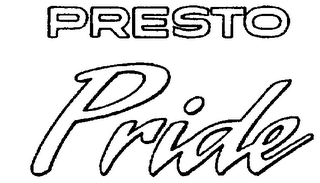 PRESTO PRIDE logo