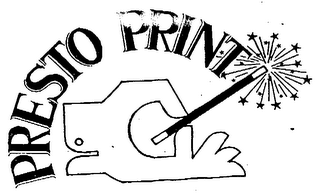 PRESTO PRINT logo