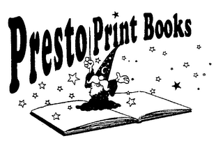 PRESTO PRINT BOOKS logo