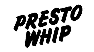 PRESTO WHIP logo